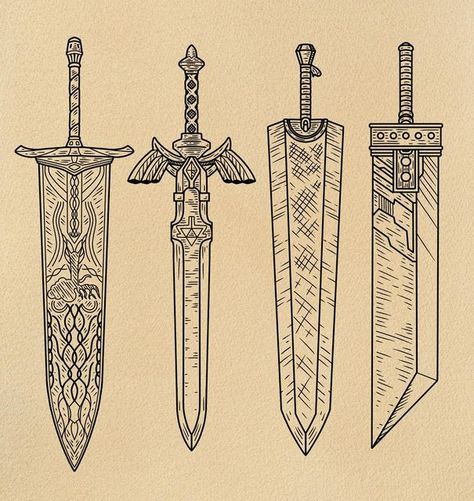 Dragon Slayer Tattoo, Dragon Slayer Berserk, Kingdom Hearts Tattoo, Dark Souls Tattoo, Slayer Tattoo, Etching Tattoo, Woodcut Tattoo, Engraving Tattoo, Mythology Art