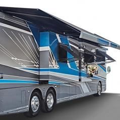 Luxury Rv Living, Entegra Coach, Led Accent Lighting, Tv Entertainment Centers, Luxury Rv, Satellite Dish, Carbon Monoxide Detector, Rv Living Full Time, Body Control