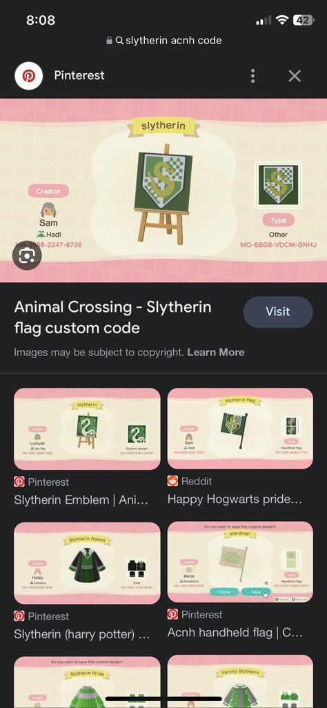 Acnh Slytherin Design, Acnh Slytherin, Animal Crossing Hogwarts Design, Animal Crossing Harry Potter Island, Acnh Harry Potter, Harry Potter Animal Crossing, Acnh Harry Potter Tune, Animal Crossing Custom Design Harry Potter, Owl Post