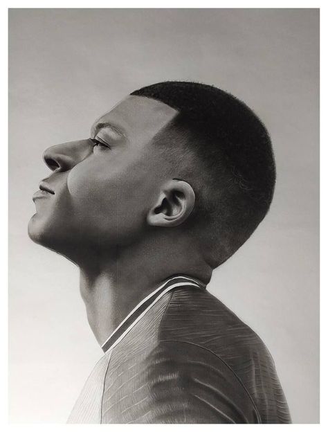 Original Art Pencil/Graphite/Charcoal Drawing, measuring: 58.4W x 88.9H x 0.3D cm, by: Bharat Rai (India). Styles: Photorealism, Realism, Surrealism, Portraiture. Subject: Sports. Keywords: France, Charcoal Drawing, Painting, Drawing, Portrait, Fifa, Sketch, Mbappe. This Pencil/Graphite/Charcoal Drawing is one of a kind and once sold will no longer be available to purchase. Buy art at Saatchi Art.#portraitdrawings #artinspiration #pencildrawings #realisticart Mbappe Drawing Pencil, Mbappe Sketch, Kylian Mbappe Drawing, Fifa Drawing, Lumis Method, Mbappe Drawing, Male Portrait Drawing, France Sketch, Drawing Celebrities