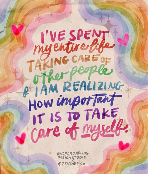 What I learned in therapy this week with my @zencare.co therapist! This week was all about self love, self acceptance and setting boundaries. Sometimes I need help realizing that this is MY LIFE and I get to choose how it goes. I’ve spent my entire life taking care of other people, and in this healing journey I’ve realized how important it is to take care of myself. If you need a therapist please check out my Zencare you know what, in my BEE EYE OH. I started going to therapy with a therapi... Learning To Take Care Of Myself, How To Accept Myself, Going To Therapy Quotes, Happy Hippie Quotes, Therapist Quotes, Take Care Of Myself, Hippie Quotes, Tough Girl Quotes, Therapy Quotes