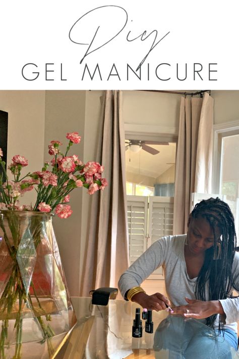 Diy Gel Nails At Home, At Home Gel Manicure, Gel Manicure Ideas, Do Your Own Nails, Diy Gel Manicure, Home Gel Manicure, Gel Nail Tutorial, Manicure Tutorials, Gel French Manicure