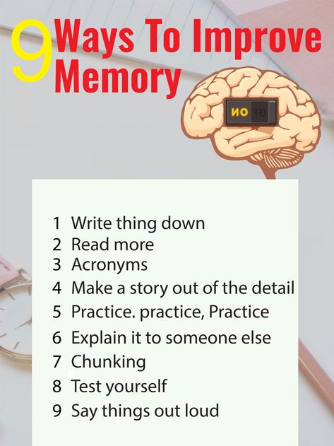 Memory Improvement, Best Study Tips, Executive Functioning Skills, Life Choices Quotes, Effective Study Tips, Mental Health Facts, Working Memory, Executive Functioning, Positive Quotes For Life Motivation