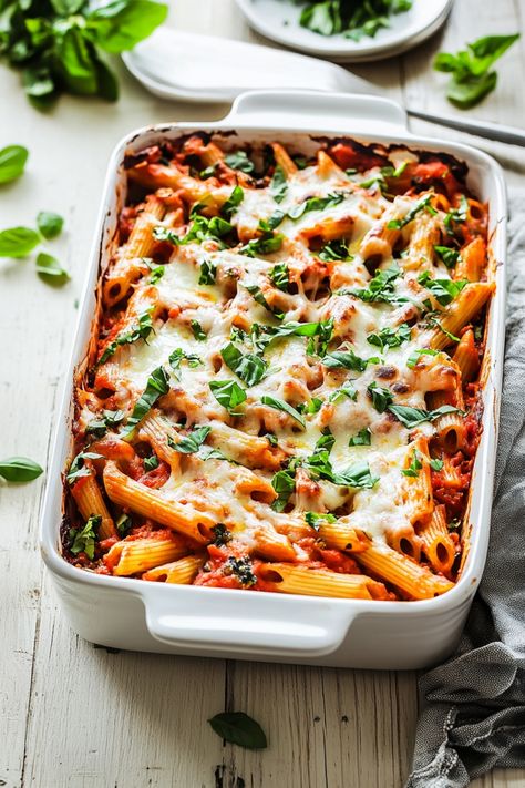 Enjoy the ultimate comfort food with this delicious cottage cheese pasta bake. A perfect blend of creamy, cheesy goodness and hearty pasta, it's ideal for a cozy family dinner or potluck. The rich flavors of cottage cheese, savory herbs, and marinara sauce create a mouthwatering meal that will satisfy even picky eaters. With simple ingredients and easy prep, you can whip up this tasty dish in no time.

Ingredients
3 cups uncooked penne pasta
2 tablespoons olive oil
4 large minced garlic cloves
2 Cottage Cheese Marinara Sauce, Cottage Cheese Recipes Pasta, Pasta Sauce With Cottage Cheese, Cottage Cheese Pasta Bake, Baked Ziti With Cottage Cheese, Picky Eaters Meals, Cottage Cheese Savory, Pasta With Cottage Cheese, Mince Pasta Bake