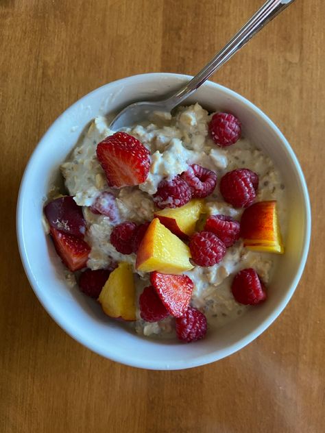 #oatmeal #overnightoats #oats #berries #breakfast Berries Breakfast, Berry Breakfast, Oatmeal Breakfast, Dark Ages, Overnight Oats, Flax Seed, Almond Milk, Photo Dump, Oats