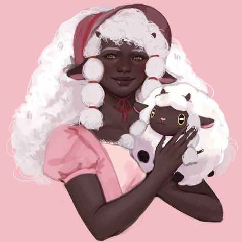 "Wooloo Gijinka" Art by @chandeloor Be sure to follow @chandeloor to see more of their work 〰 Nubiamancy is a fantasy, sci-fi, horror,… Yamato Nadeshiko, Character Design Inspiration, Sheep, Sci Fi, Pokemon, Character Design, Digital Art, Design Inspiration, Internet