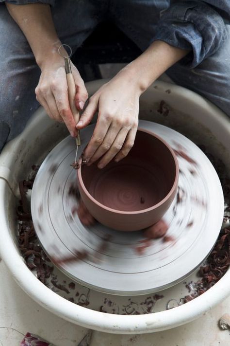 Rekindle my love for pottery. The Bright Sessions, A Well Traveled Woman, Hobbies To Try, Wheel Throwing, Cerámica Ideas, Pottery Classes, Clay Pot, Pottery Wheel, Potters Wheel