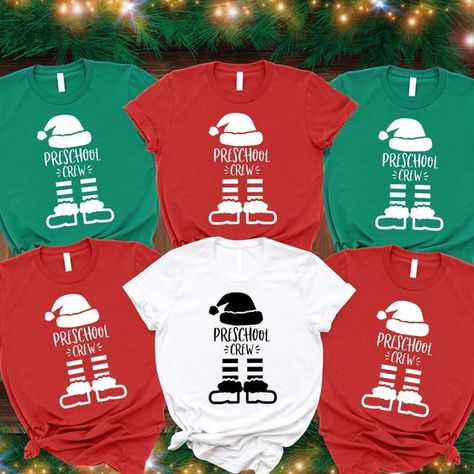 Christmas Preschool Crew Shirt, Kids Christmas T-Shirt, Merry Christmas Tee, Back to School T Shirt, School Xmas Squad, Winter Season Gift Christmas t shirt #christmastshirt T shirt #tshirt t-shirt #t_shirt t shirts #tshirts t-shirts #t_shirts T shirt design #tshirtdesign T-shirt designs #t_shirtdesign T shirts designs #tshirtsdesigns 4.37 Christmas Shirts For School Staff, Kids Christmas T Shirts, Personalized Christmas Shirts, Christmas Preschool, Christmas Wardrobe, Christmas Shirts For Kids, Christmas Tee Shirts, Christmas T Shirt Design, Xmas Tees