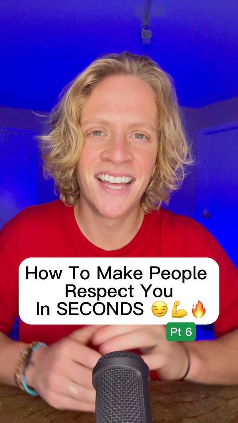 How to make people respect you in seconds! #respect #status #psychology #socialpsychology #confidence | Grayson.psychology | Grayson.psychology · Original audio Period Hacks, Social Life Hacks, How To Gain, Respect Yourself, Self Respect, Psychology Facts, Social Life, Body Language, The Prestige