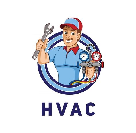 HVAC character logo design illustration vector eps format , suitable for your design needs, logo, illustration, animation, etc. Hvac Logo Ideas, Hvac Logo, Character Logo Design, Hvac Business, Logo Design Illustration, Character Logo, Men Logo, Illustration Animation, Logo Illustration