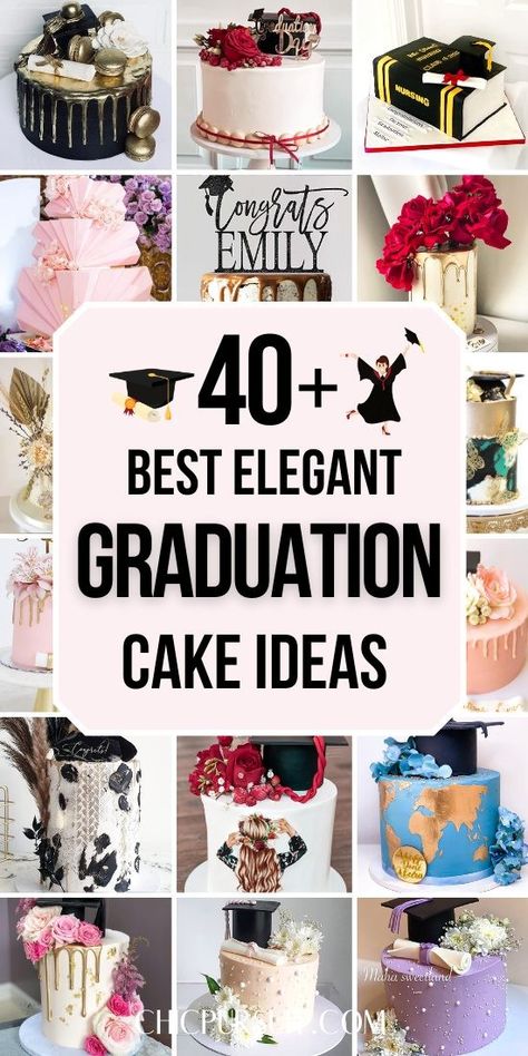 Costco Graduation Cake, Graduation Cakes For High School, Simple Graduation Cakes, Graduation Cake Ideas, High School Graduation Cakes, College Graduation Cakes, Grad Cakes, Graduation Cake Designs, Cake Designs For Girl