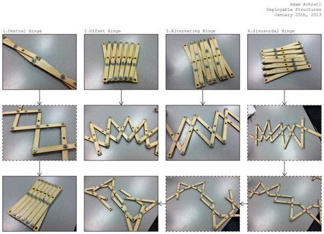 scissors hinge Architecture Model Design, Kinetic Architecture, Interactive Architecture, Dome Structure, Shelter Design, Custom Bicycle, Kinetic Art, Model Design, Geodesic Dome