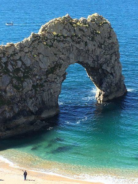 Exploring The Jurassic Coast In Dorset Jurassic Coast Dorset, Indoor Water Parks, Lovely Scenery, Lulworth Cove, Durdle Door, Amazing Places To Visit, Portland Stone, Indoor Waterpark, Jurassic Coast