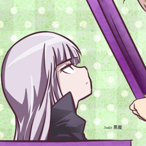 Kyoko And Makoto Matching Icons, Naegiri Matching Icons, Kyoko And Makoto, Kyouko Kirigiri, Kirigiri Kyouko, Danganronpa Matching, Kyoko Kirigiri, Makoto Naegi, Danganronpa Trigger Happy Havoc