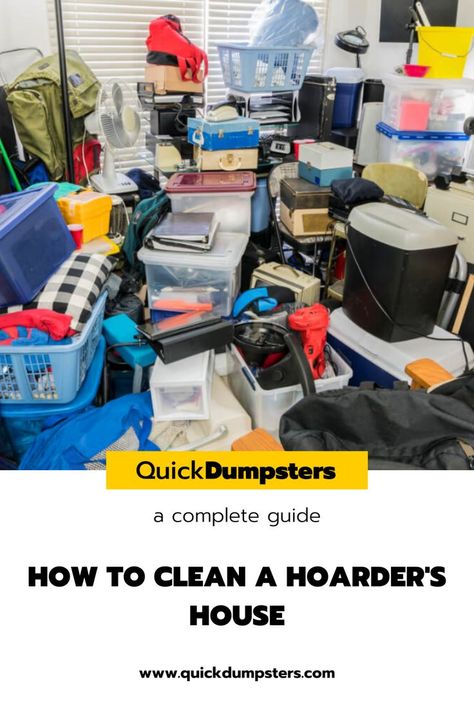 how-to-clean-hoarders-house Hoarder Help, Cleaning Home, Dumpster Rental, House Cleaning, Nanny, Organization Hacks, Family Time, Clean Up, Clean House