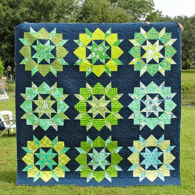 More swooning! Swoon Quilt, Rose Quilt, Classic Quilts, Green Quilt, Quilt Guild, Personalized Quilt, Contemporary Quilts, Star Quilts, Quilting Techniques