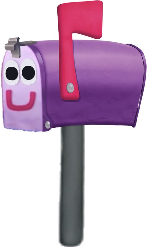 Blues Clues Mailbox Diy, Blues Clues And Magenta Birthday Party, Blues Clues Mailbox, Magenta Blues Clues Party, Mailbox Blue, Blues Clues Thinking Chair, Blues Clues Characters, Blues Clues Nostalgia, Thinking Chair