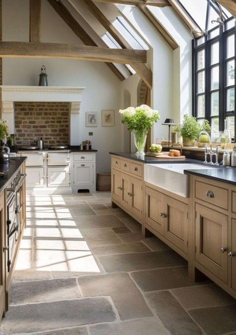 9 Kitchen Design Tips if You Love to Cook Fresh Meals Every Day - Melanie Jade Design Stone Kitchen Floor, Kitchen Design Tips, Dark Green Living Room, Jade Design, Stone Accent Walls, Herb Garden In Kitchen, Fresh Meals, Green Interior Design, Kitchen Herbs