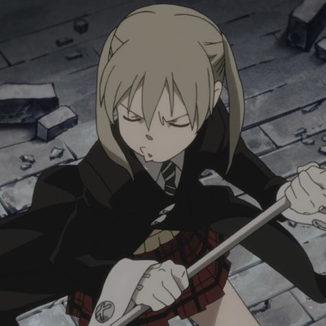 Maka Icon, Maka Albarn, 4 Aesthetic, Soul Eater Manga, Soul And Maka, Cartoon Pfp, Friends Cartoon, Aesthetic Friends, Human Body Parts