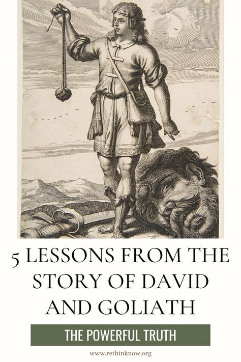 While many know this incredible story, we often forget the significance and how it applies to our lives. In this article, we are going to take a fresh look at this story and discover 5 powerful lessons from David and Goliath. Story Of David, David And Goliath, Look Here, Fresh Look, Take A, The Story, Look At, Bible