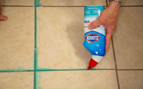 Cleaning Grout With Toilet Bowl Cleaner, Diy Grout Cleaner Bathroom, Homemade Grout And Tile Cleaner, Toilet Bowl Cleaner For Grout, Cleaning Bathroom Floor Tile Grout, Easy Grout Cleaner Diy, Best Tile Cleaner Bathroom, How To Clean Grout On Tile Floors Easy, Cleaning Tiles And Grout