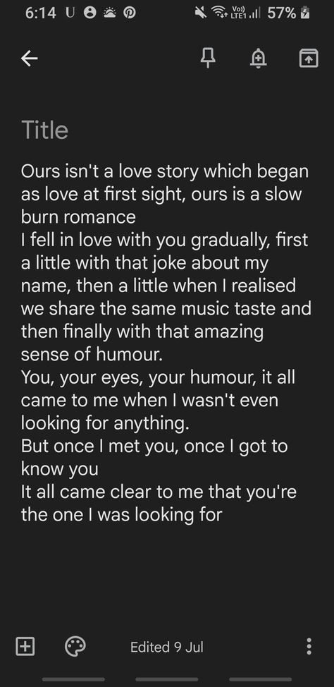 Love At First Sight Stories, Slow Falling In Love, Essays About Love, Falling In Love Again With Same Person, All Because Two People Fell In Love, Slow Burn Romance Quotes, Poems About Falling In Love, Words To Describe Love, Falling In Love Poems