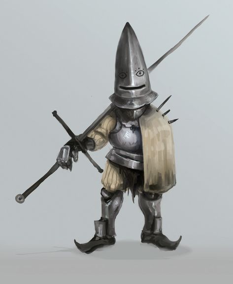 ArtStation - Small Knight Deep Gnome, Goblin Art, Knight Art, Dungeons And Dragons Characters, Fantasy Armor, Creature Concept Art, Armor Concept, Fantasy Inspiration, By Max