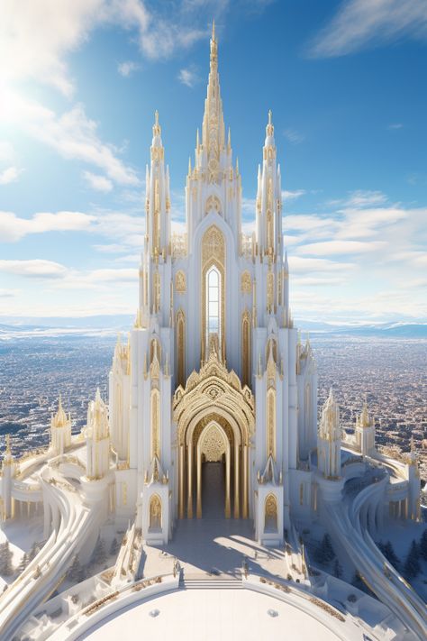 An incredible sight for the residents living in close proximity to this futuristic cathedral. It is a photorealistic artwork created with Midjourney AI. Chinese Home Interior, Gold Futuristic, Modern Chinese Home, Dark Wood Accents, Luxury Mansions Interior, Chinese Home, Interior Artwork, Cyberpunk City, Modern Chinese