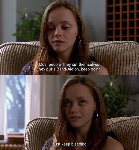 Deep Sayings, Prozac Nation, Movies Scenes, Cinema Quotes, Scene Stealer, Movies Quotes, Favorite Movie Quotes, Movie Lines, Christina Ricci