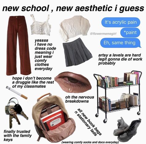 Student Aesthetic Outfit, Psychology Student Aesthetic, Niche Boards, Niche Aesthetic, Student Aesthetic, Teen Trends, Niche Memes, Mood Clothes, Psychology Student