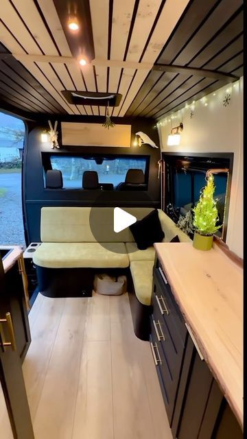 Van Build 360 on Instagram: "😍 Gorgeous and Plush Van Conversion Crafted by @brownbirdandcompany
One of our favorite van layouts 🚐😎I don’t know about you but I’m ready to hit the road!

🌿 🌿 follow 😃 @vanbuild360 to catch more Van Tours 🌿🌿

#vanbuild360 #vanlife
#roadtrip #offgrid #homeonwheels #campervan #roadtrip #offgridvan #Sprinterrconversion #sprinter" Sprinter Van Conversion Layout, Sprinter Van Build, Van Layouts, Van Conversion Layout, Sprinter Van Conversion, Camping Trailers, Good Day Sunshine, Van Build, Van Life Diy