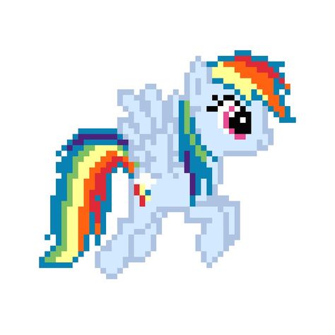 My little bro is a brony and his favorite pony is rainbow dash. I want to get on our minecraft server sometime and surprise him with pixel art. Pixel Template, My Lil Pony, My Little Pony Comic, My Little Pony Drawing, My Little Pony Pictures, Pony Drawing, Kawaii Room, Mlp My Little Pony, Rainbow Dash