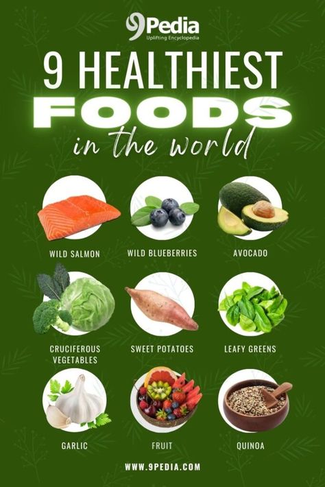 9 Healthiest Foods in the World and Why #healthiestfoods #healthyfoods #healthyeating #health #healthydiet World's Healthiest Foods, Healthiest Foods In The World, Good Food Habits, Healthiest Fruits, Healthiest Food, Dark Chocolate Benefits, Chocolate Benefits, Healthiest Foods, Healthy Meals To Cook