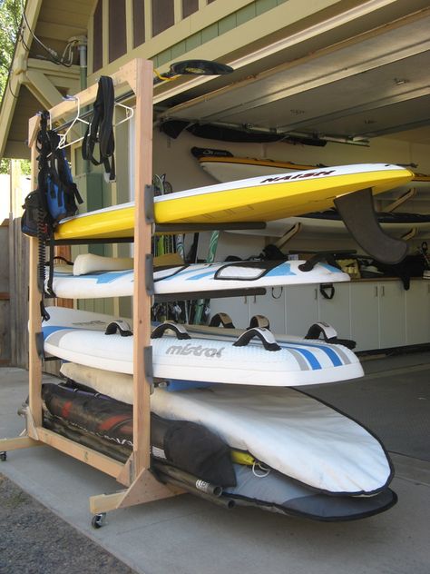 How do you store your SUP's?                                                                                                                                                      More Sup Rack, Sup Board Storage, Sup Storage, Paddle Board Storage, Paddleboard Rack, Skateboard Rack, Surfboard Storage, Surf Rack, Kayak Storage Rack