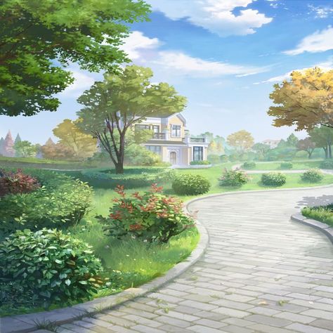 Gacha Backgrounds Outside, Background Anime, Anime Home, Wattpad Background, Interior Architecture Drawing, Anime City, Fantasy Background, Fantasy Island, Cute Galaxy Wallpaper