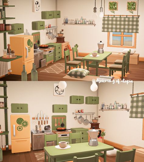 Cozy interior design animal crossing Animal Crossing Interior Design Kitchen, Acnh Main Room Kitchen, Animal Crossing Home Interior Ideas, Animal Crossing Kitchen Ideas, Animal Crossing Hhp, Bedroom Ideas Animal Crossing, Kitchen Animal Crossing, Animal Crossing Interior Design, Animal Crossing Interior