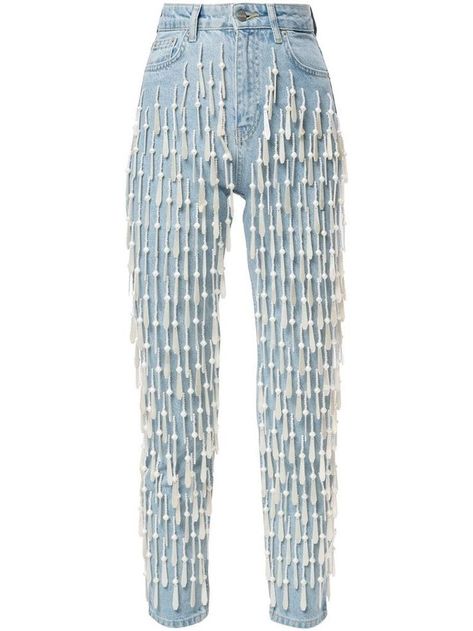 Zebra Shirt, Fringe Jeans, Painted Jeans, Jeans Diy, Fashion 2020, Mode Inspiration, High Waisted Denim, Diy Fashion, Look Fashion