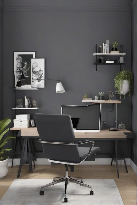 In this daily routine, experience the modern elegance of Graphite (1603) as it transforms an office into a sophisticated sanctuary. Indulge in impeccable design decisions and decor choices. #Ad #homedecor #homedesign #trendgirlApartment #Painthome #interiorarchitecture Wall Colors Green Room Colors
Bright Room office Colors
Apartment Renovation
Home office Remodeling
Modern Paint Colors
2024 Green Room Colors, Paint Colors 2024, Modern Paint Colors, Bright Room, Girl Apartment, Sophisticated Office, Girly Apartment Decor, Color Design Inspiration, Office Remodel