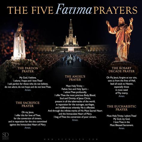 Fatima Prayer, Catholic Beliefs, Jesus And Mary, Novena Prayers, Rosary Prayer, Miracle Prayer, Lady Of Fatima, Holy Rosary, Divine Mercy