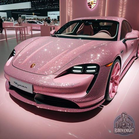 Pink Porsche, Pink Ferrari, Car Flash, Pink Cars, Rich Cars, Girly Car, Classy Cars, Pink Car, Fancy Cars