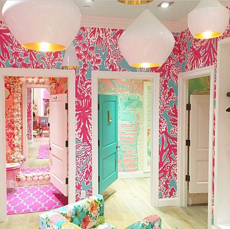 Jules Madden: Colourful Wish List Lilly Pulitzer Room, Palm Beach Style, Palm Beach Gardens, Shop Interiors, My New Room, Dressing Room, New Room, Palm Springs, Girl Room