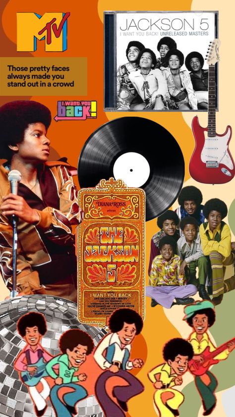 #jackson5 #michaeljackson #70s #70smusic Jackson 5 Aesthetic, Motown Aesthetic, Michael Jackson 70s, Michael Jackson Poster, The Jackson 5, R&b Soul, Michael Jackson Pics, 70s Music, Want You Back