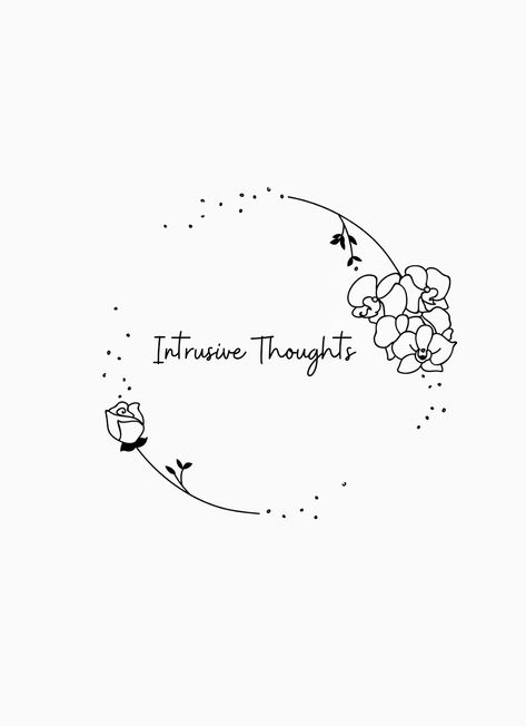 Thoughts Journal, Intrusive Thoughts, Tatting, Tattoos