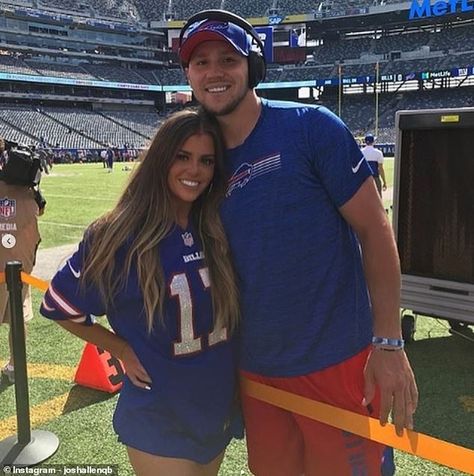 Josh Allen's longtime girlfriend hails the Bills quarterback as a 'true leader' after Bengals loss Check more at https://allthenews.website/josh-allens-longtime-girlfriend-hails-the-bills-quarterback-as-a-true-leader-after-bengals-loss/ Buffalo Bills Apparel, Lets Go Buffalo, Morgan Williams, Nfl Wives, Buffalo Bills Stuff, Buffalo City, Buffalo Bills Logo, Buffalo Bills Football, Bills Football