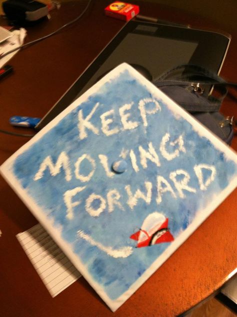 meet the robinsons <3  N2S:I must do this to my graduation cap!!! Meet The Robinsons Quote, Meet The Robinsons, The Robinsons, Disney Graduation, Abi Motto, Meet The Robinson, High School Graduation Cap, Grad Hat, Pre K Graduation