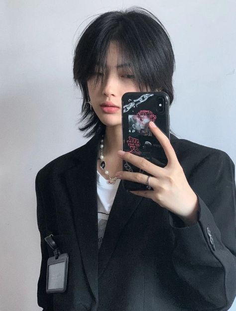 Asian Short Hair, Wolf Cut, Shot Hair Styles, Mullet Hairstyle, Short Hair Haircuts, Hair Reference, Hair Inspo Color, Long Hair Styles Men, Boy Hairstyles