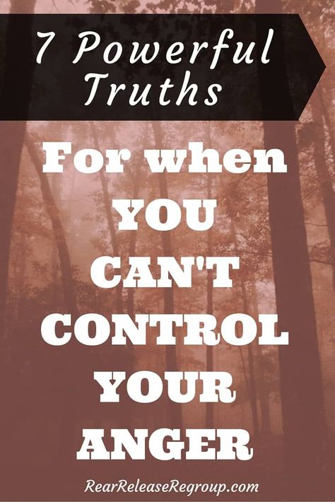 7 Powerful truths for when you can't control anger. Problem solving for moms failing at anger management, sound counseling and help for how to change. #anger #mom #frustration How To Overcome Anger, Handling Anger, Control Your Anger, Anger Problems, Anger Quotes, Inspiring Nature, Dealing With Anger, How To Control Anger, Anger Issues