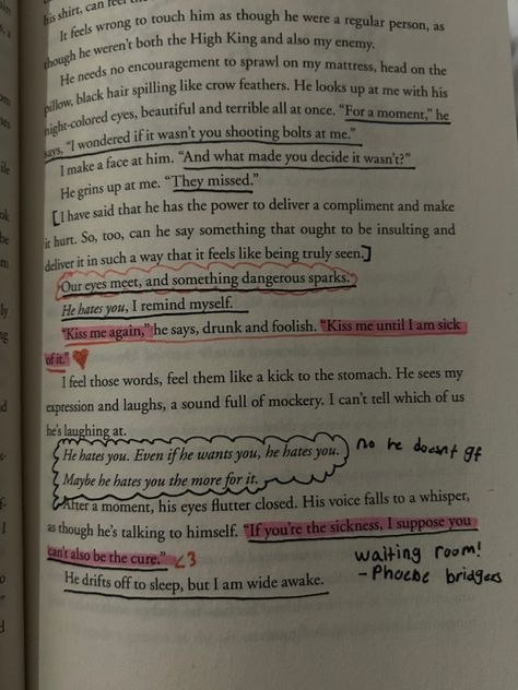 Books Annotated, Annotated Books, Prince Quotes, The Cruel Prince, Romantic Book Quotes, Romance Books Quotes, Best Quotes From Books, Fantasy Books To Read, Book Annotation