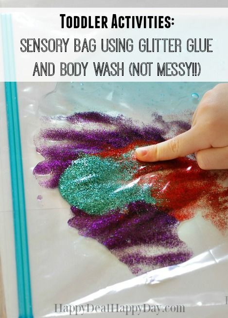 Toddler Activities:  Sensory Bag Using Glitter Glue and Body Wash (NOT Messy!!) Toddlers Activities, Sensory Bag, Infant Classroom, Sensory Bags, Nanning, Sensory Crafts, Toddler Classroom, Toddler Sensory, Sensory Bottles