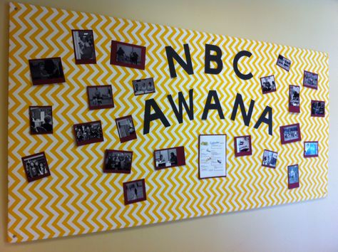 Awana bulletin board Awana Sparks, Awana Cubbies, Bulletin Board Ideas, Board Ideas, Cubbies, Bulletin Boards, Bulletin Board